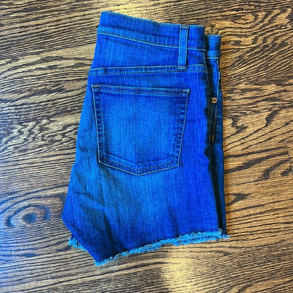 J.Crew cut off denim shorts Size 28, like new - Picture 2 of 3